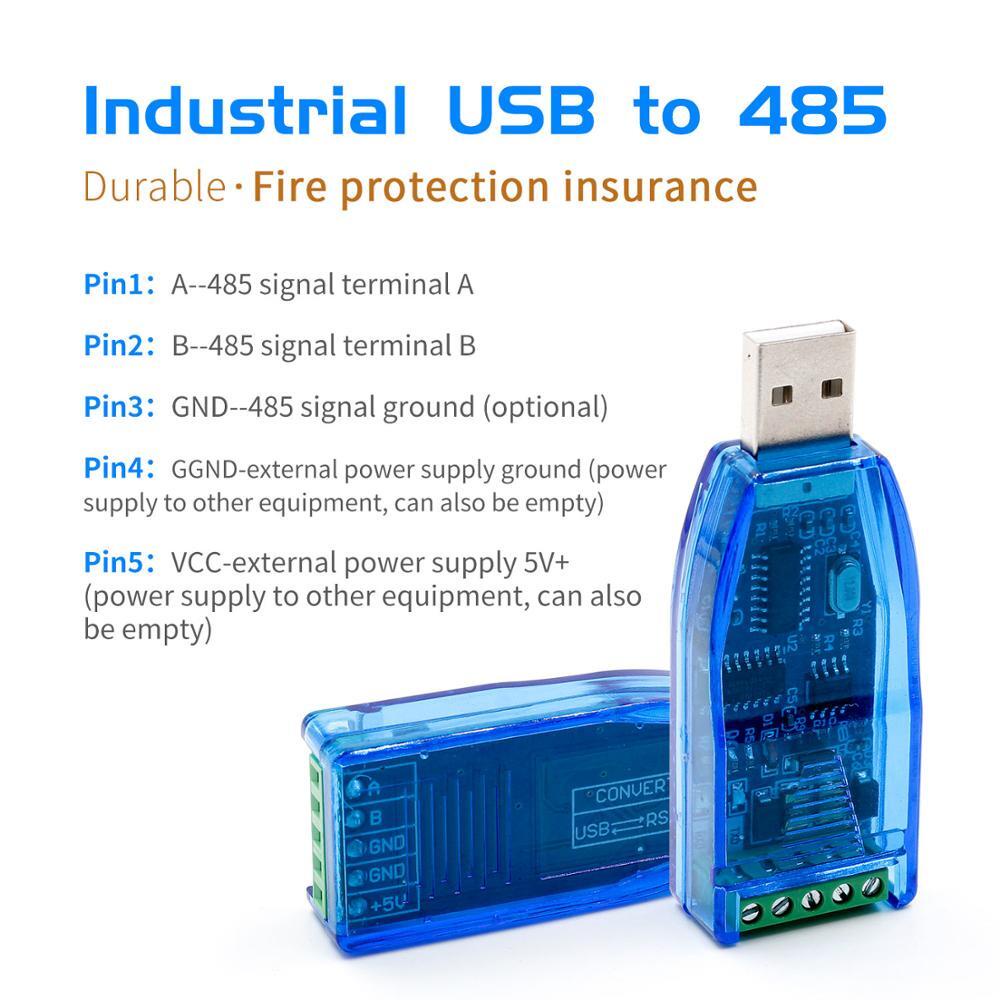 New Industrial USB To RS485 Converter Upgrade Protection RS485 ...