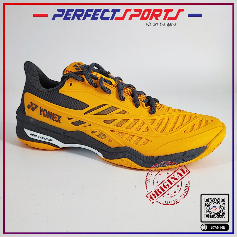 Yonex badminton store shoes yellow