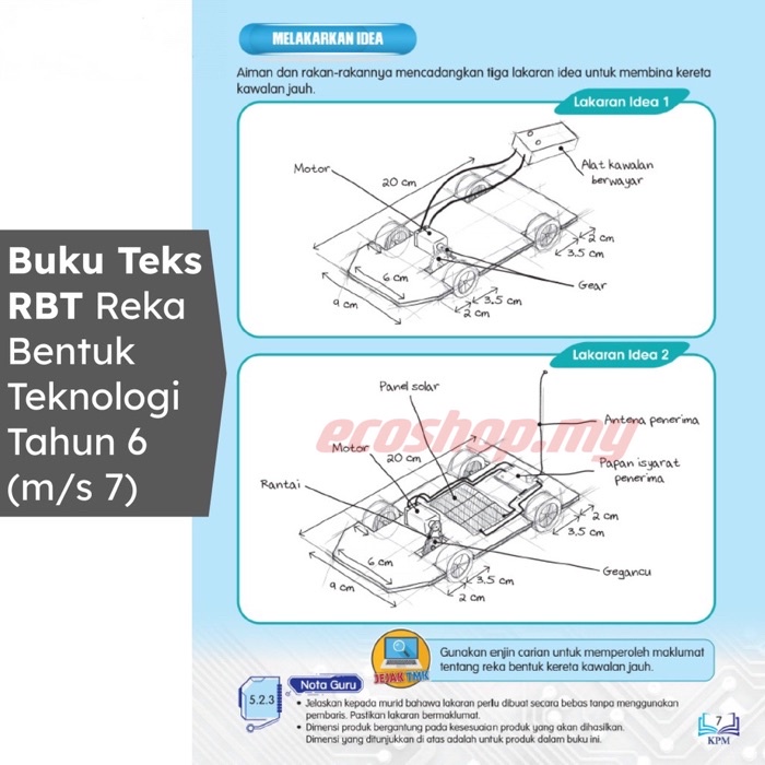 RBT Tahun 6 - Kereta Kawalan Jauh - Sekolah - STEM - Reka Bentuk ...