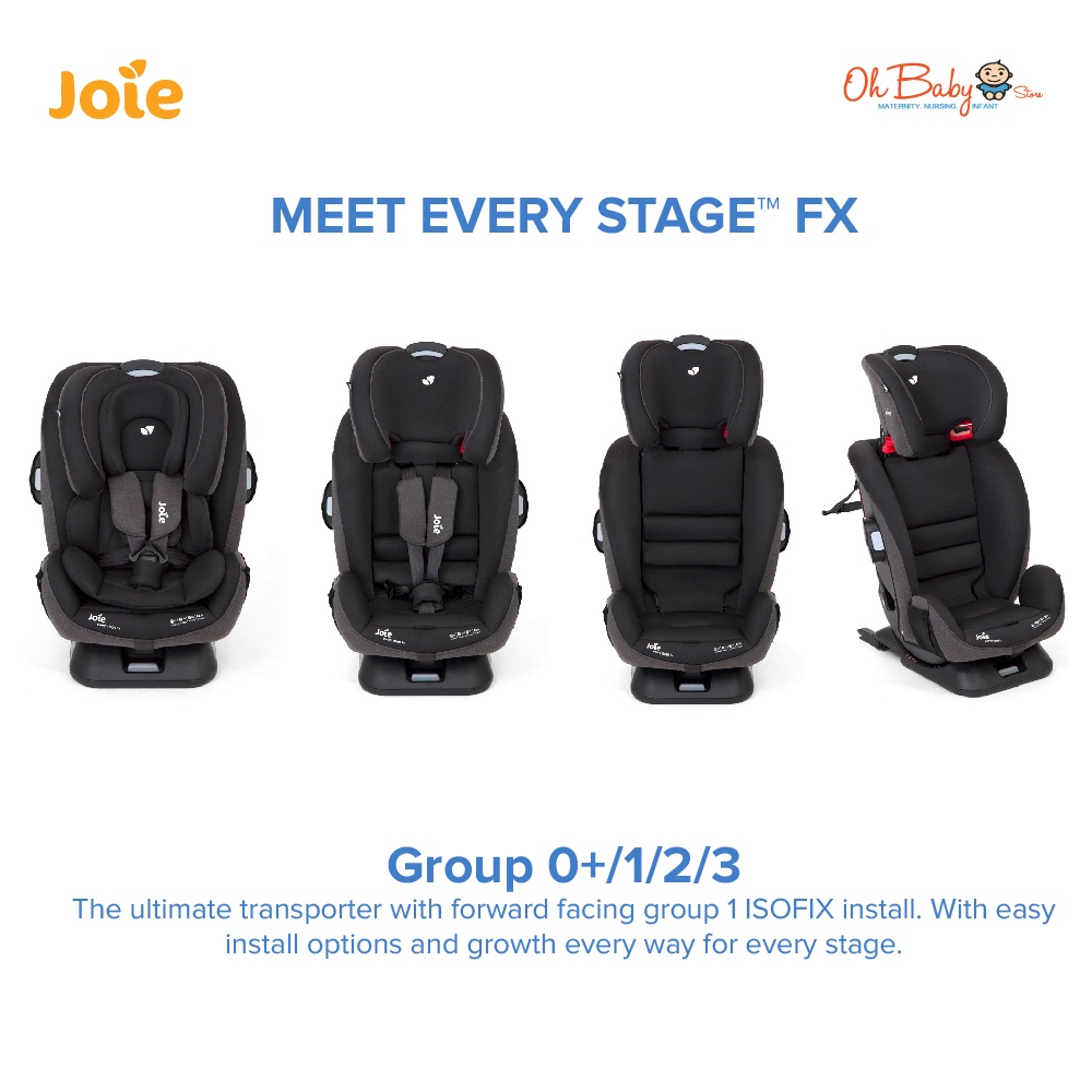 Joie every stage clearance recline