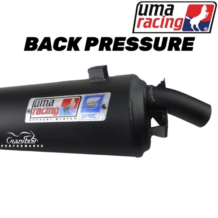 UMA RACING EXHAUST PAIP Y15ZR LC135 V8 RS150 RSX150 BACK PRESSURE & TRU
