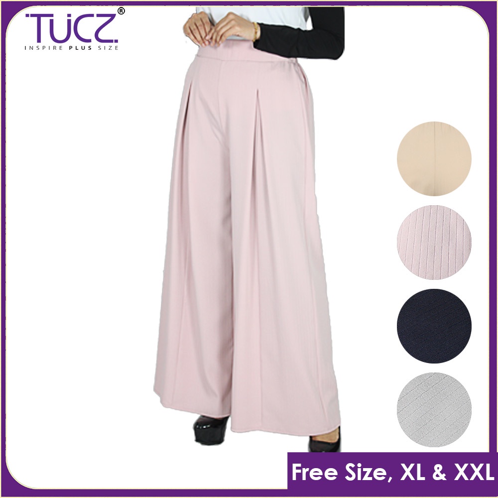 TUCZ WIDE LEG PALAZZO PANTS 1180 FREE SIZE, XL & XXL