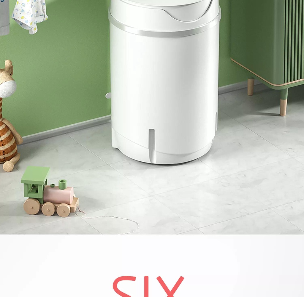 HODEKT Mini Mesin Basuh Portable Washing Machine With Dryer 4.5kg