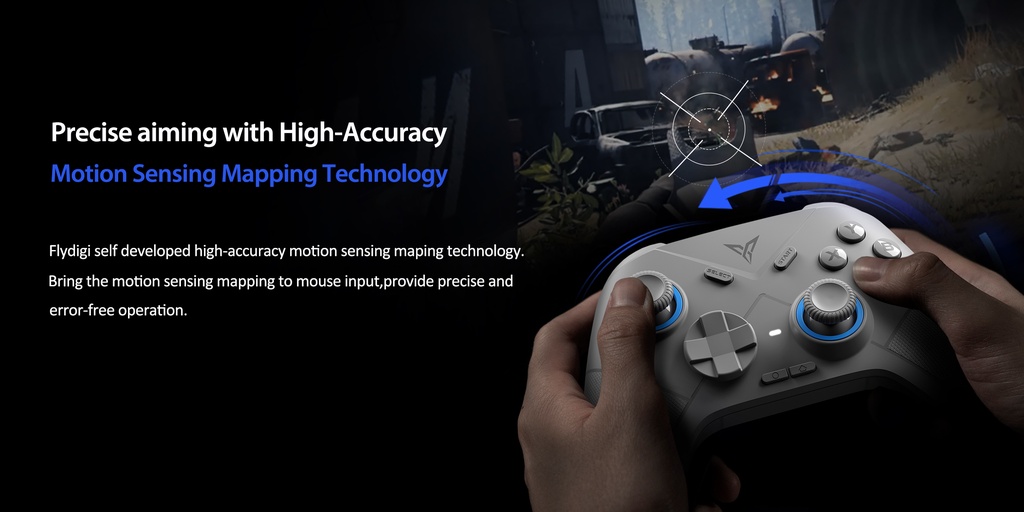 Flydigi Direwolf Wireless Gaming Controller_PC/Switch/Mobile Shopee