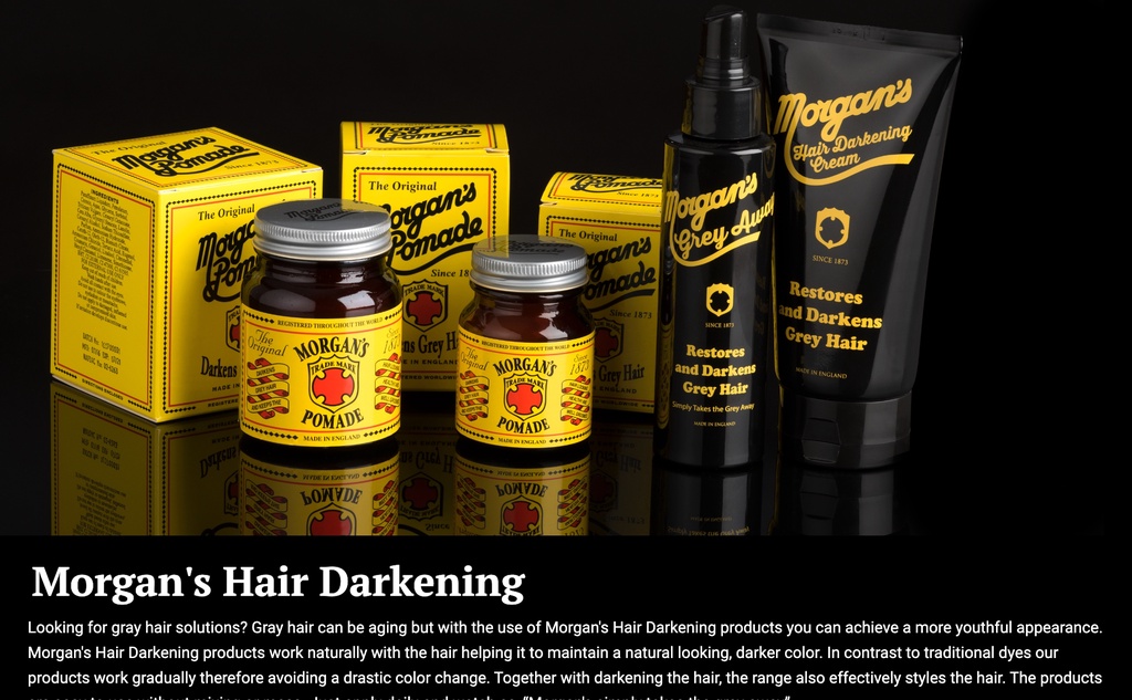 Pomade Hair Darkening Range PCQ Hair & Beauty Products