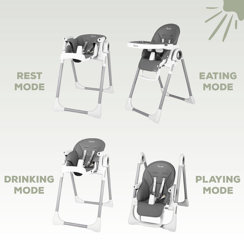 Quinton Coco Multifunction Baby High Chair l Online Baby Store Malaysia Oh Baby Store l Best Baby Store Malaysia