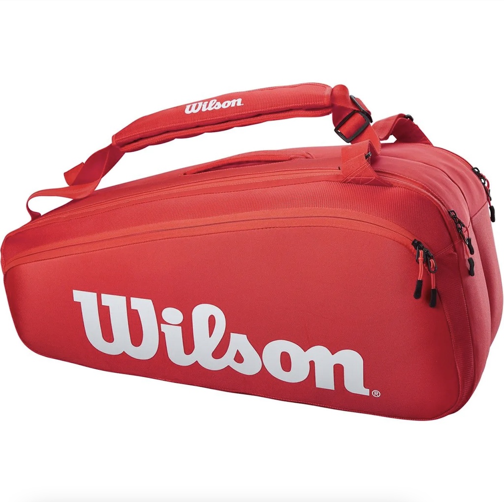 Wilson Super Tour Pack Tennis Bag Red