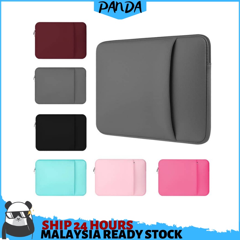 B136 PandaShop(11/13/14/15.6INCH) SPONGE ADVANCE Laptop Sleeve Bag Pocket Notebook Office Case Cover Protective Macbook