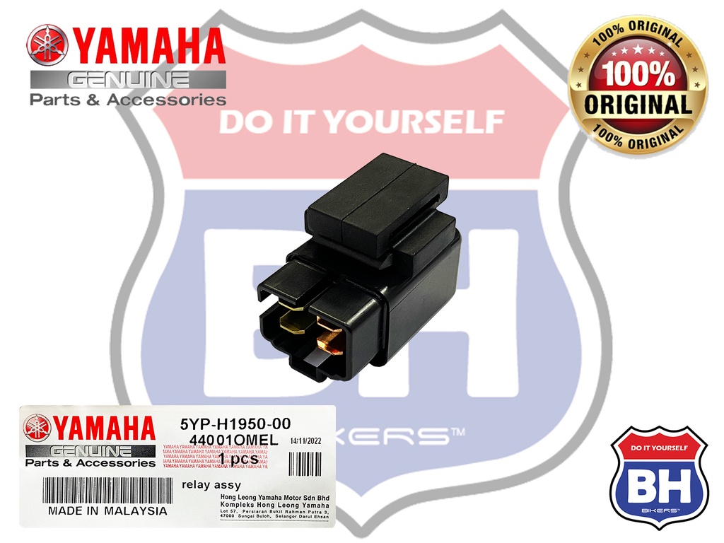 YAMAHA Y15 Y15ZR LC135 135LC FZ150 FAN RELAY RELAY KIPAS 100 ORIGINAL HLY Shopee Malaysia
