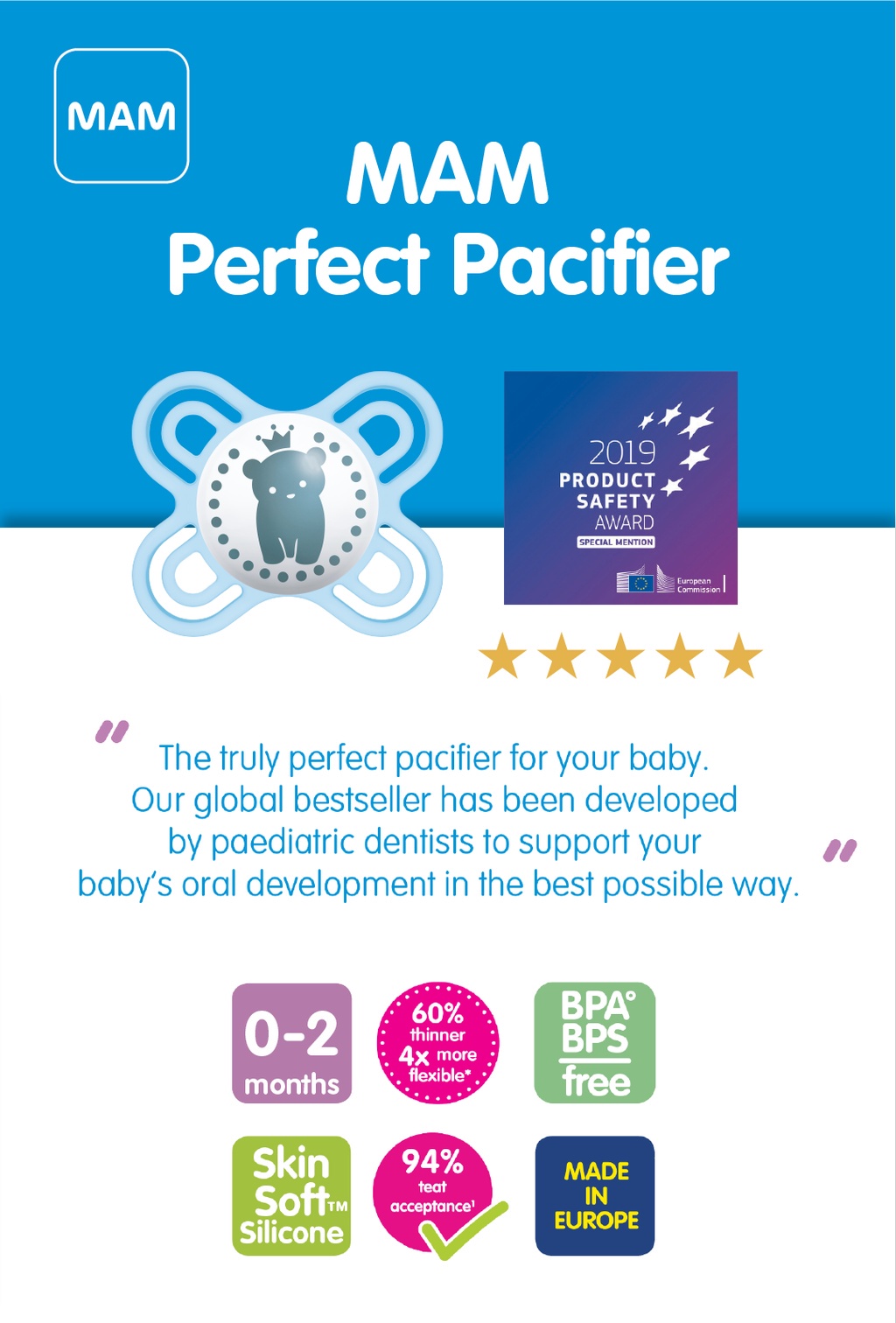 Mam pacifier hot sale safety