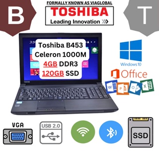 【READY STOCK】Student/Office Laptop TOSHIBA B453 / B553