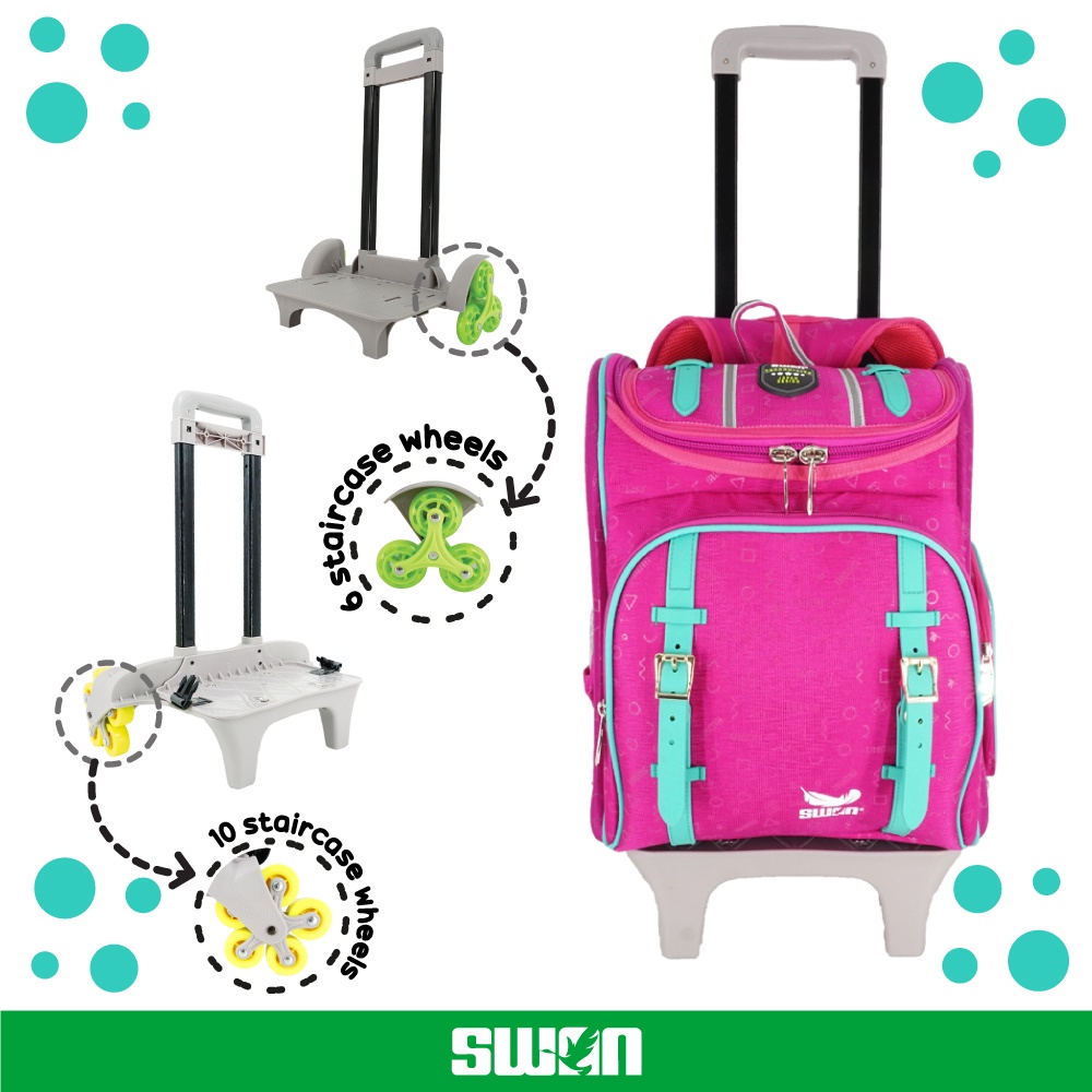 Swan trolley outlet school bag