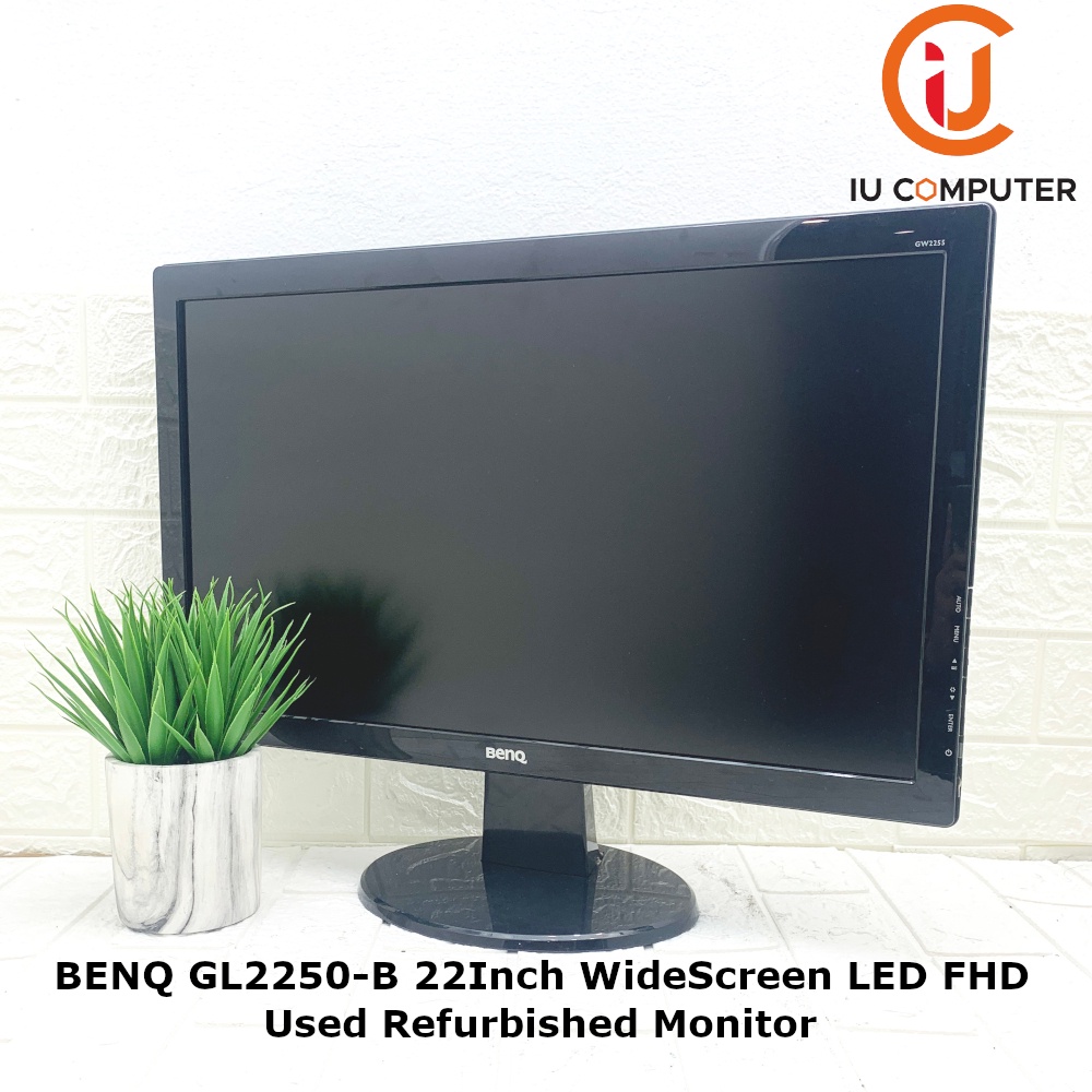 BENQ GL2250-B 22 INCH FHD WIDESCREEN LED BACKLIT USED REFURBISHED ...