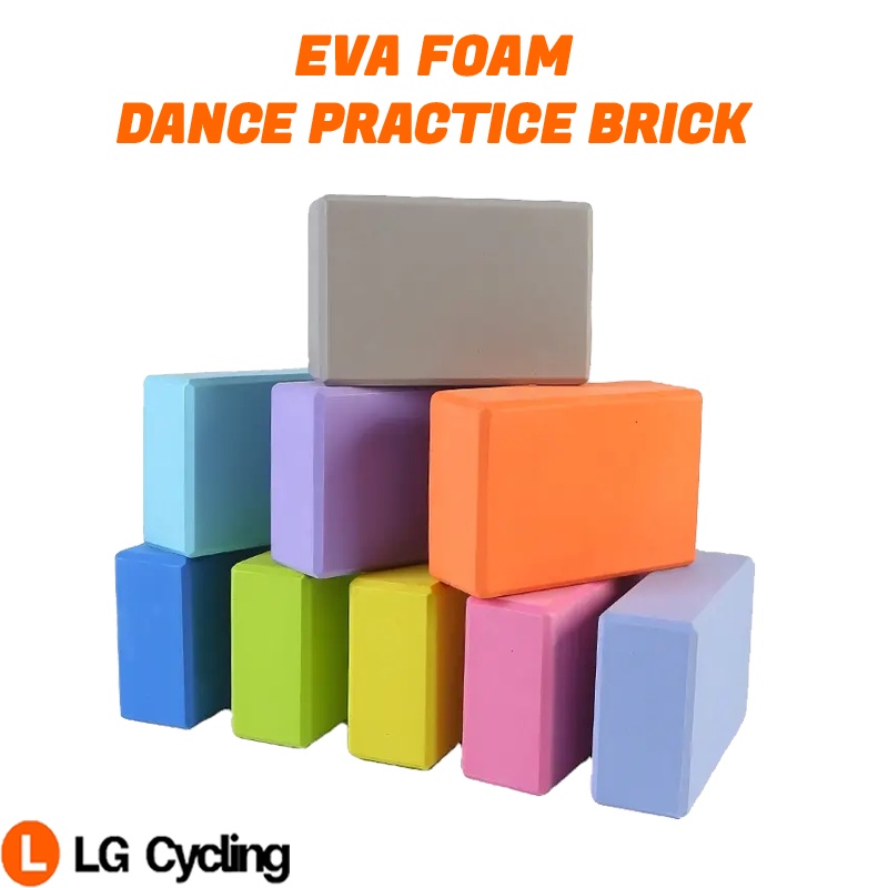 High Density EVA Foam Pilates Yoga Brick Evafoam Yoga Block Exercise Fitness Eco Friendly High density 3x6x9 Inch