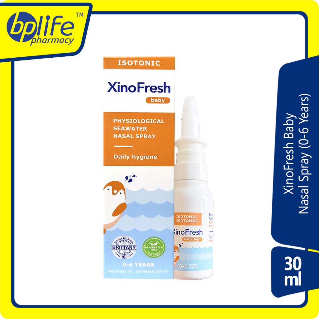 XinoFresh Baby Nasal Spray (06 Years) 30ml Shopee Malaysia