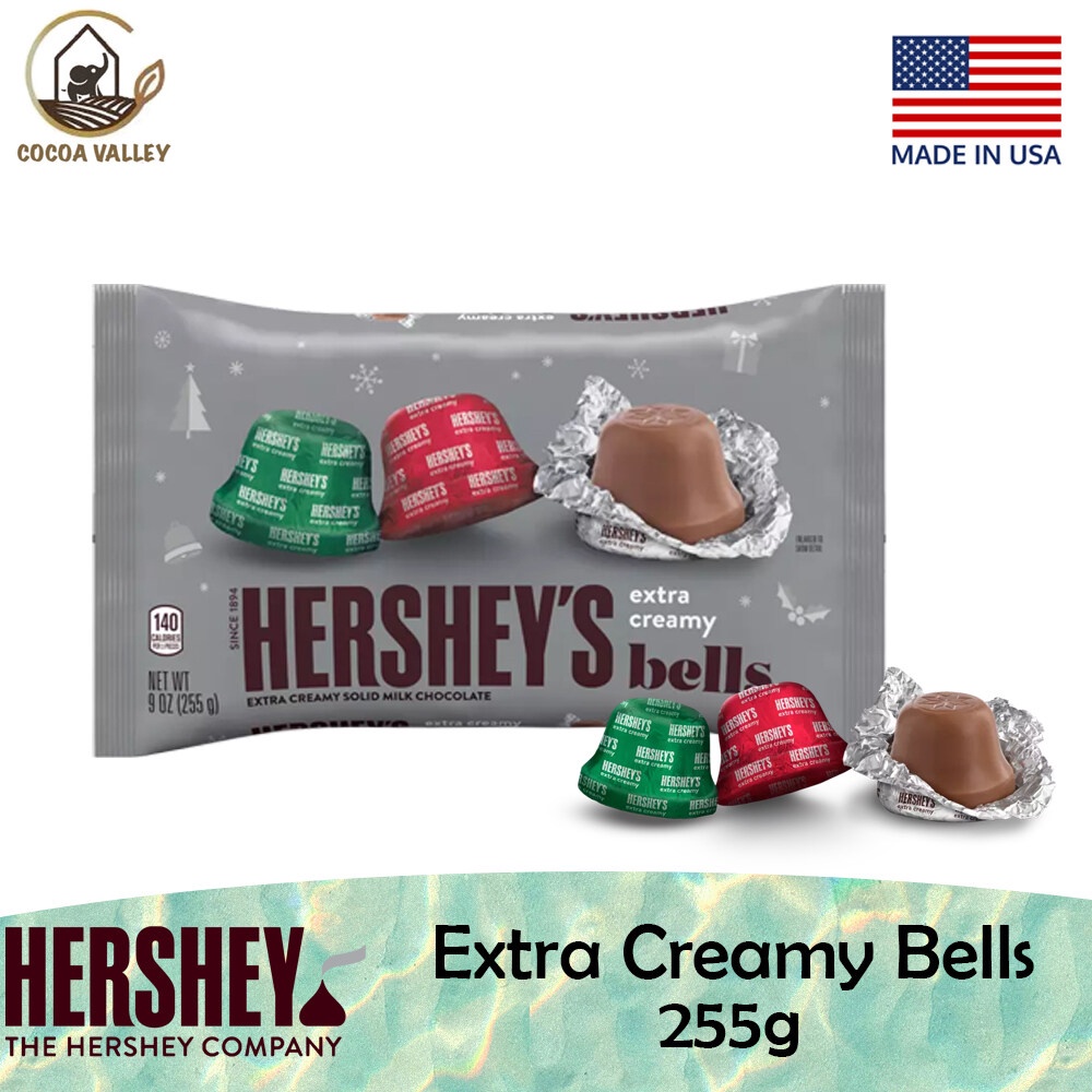Hershey's Bells Extra Creamy 255g (Made in USA) Shopee Malaysia