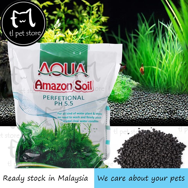 AQUA Amazon Soil 9L Aquarium Water Plant Soil Water Grass Mud Aquascape