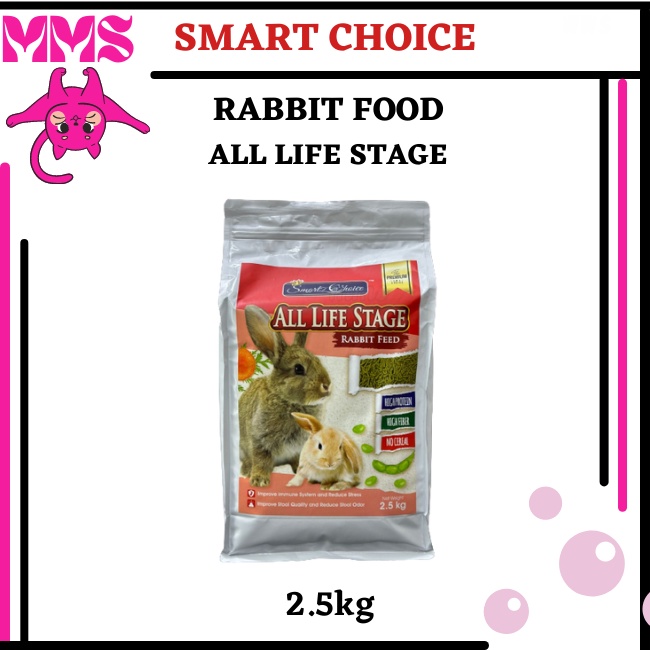 Smartz Choice All Life Stage Rabbit Food (ALFRF25) # Bunny Food ...