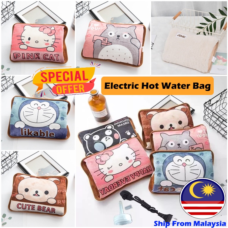 【SalesWithJoy】 Bantal Tungku Panas Elektrik Hot Bag Heat Pad Hot Pillow Rechargeable Electric Hot Water Bag Period Pain