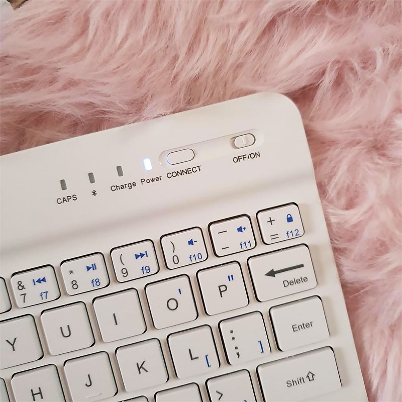 WHOLESALE Slim Keyboards Laptops Phones Tablets Smart Rechargeable 7