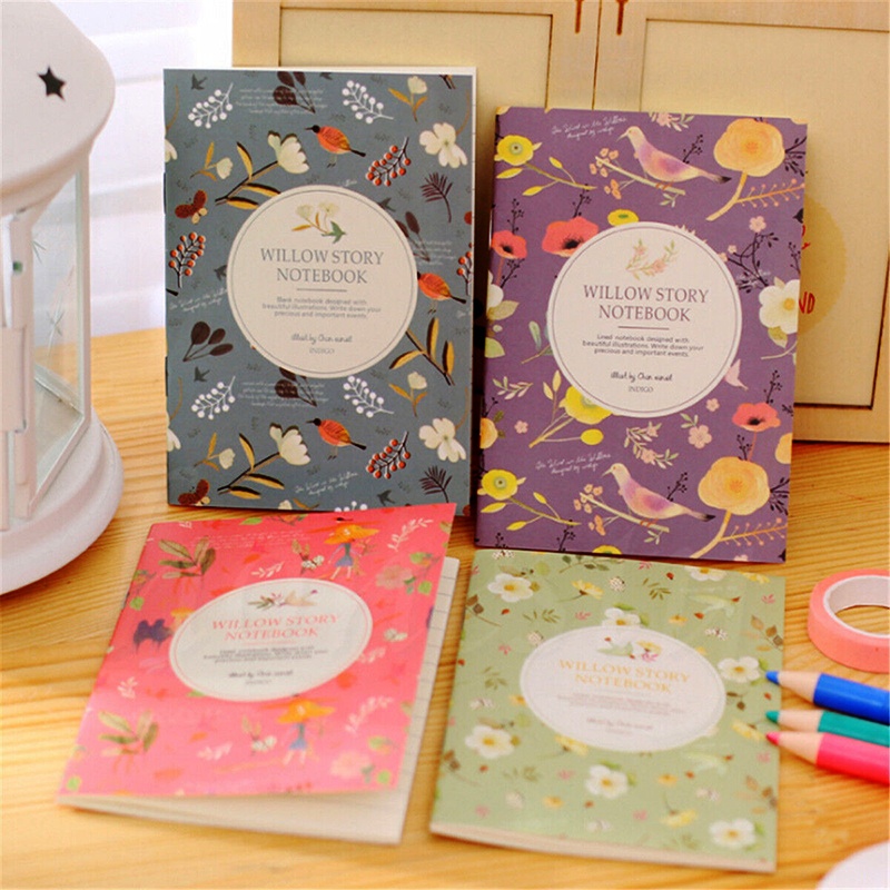 Cute Cartoon Mini Notebook Pocket Note Book Portable Journal Diary Memo Pad Stationery Kids Doorgift Buku Nota Kecil