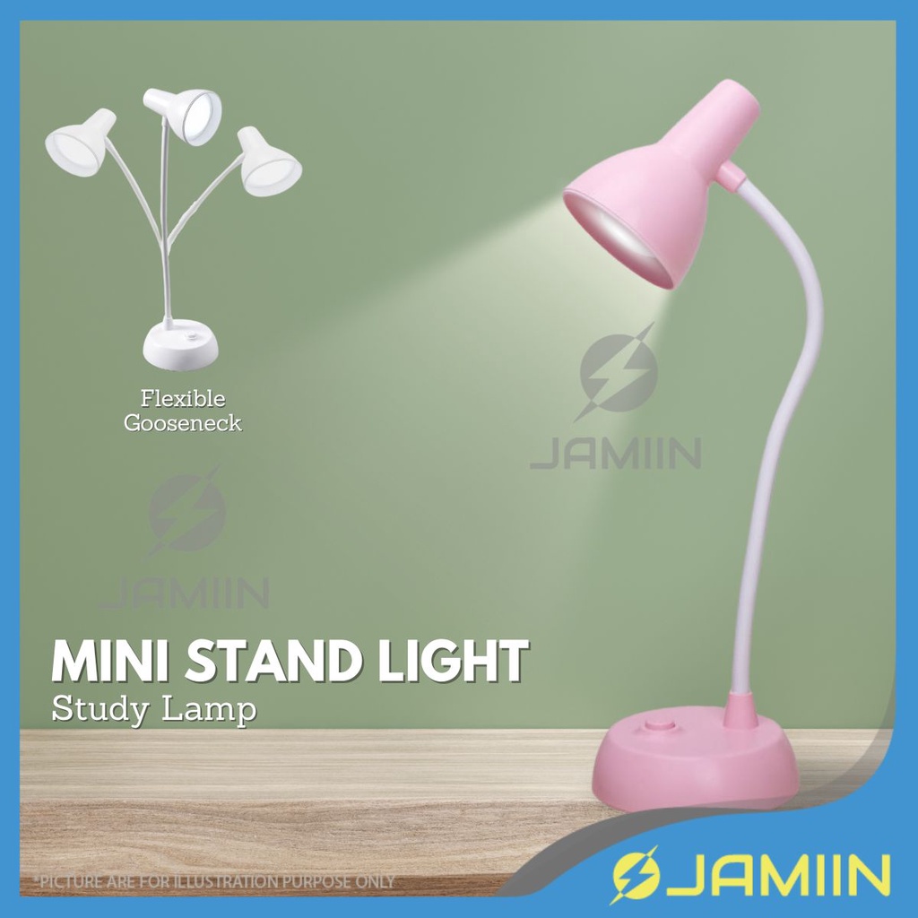 MINI Table Lamp Reading Lamp LED Desk Lamp Mini Book Reading Light Book Lights for Night Study Lampu Belajar Lampu Suluh