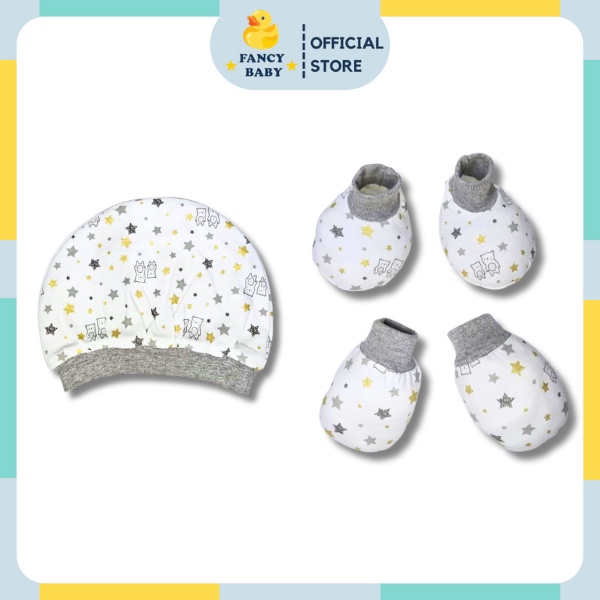 Newborn Baby Mittens & Booties Set Baby Mittens & Footwear Baby Bonnet Baby Hat Bayi Sarung Tangan Kaki dan Baby Topi