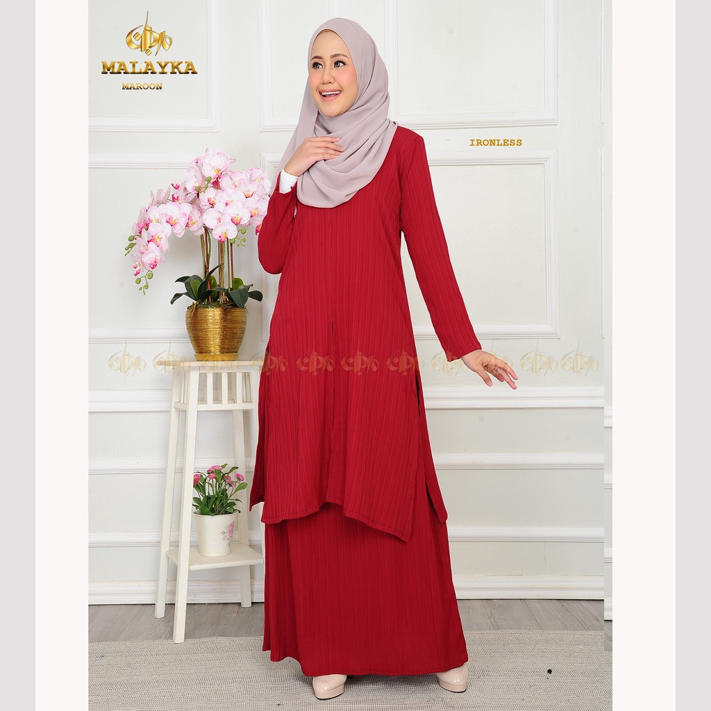 DRESS MALAYKA BEAUTYLINE IRONLESS VIRAL TREND MC129 BY MARJAN