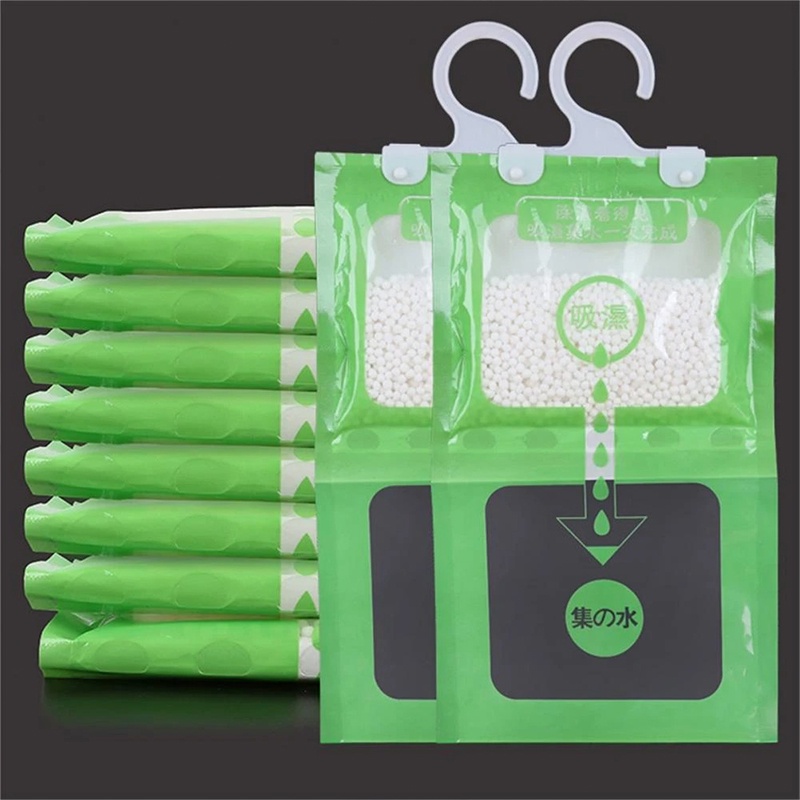 Hangable Visible Dehumidifier Bag Wardrobe Bedroom Bathroom Moisture Absorber Home Deodorizing Desiccant Drying Agent