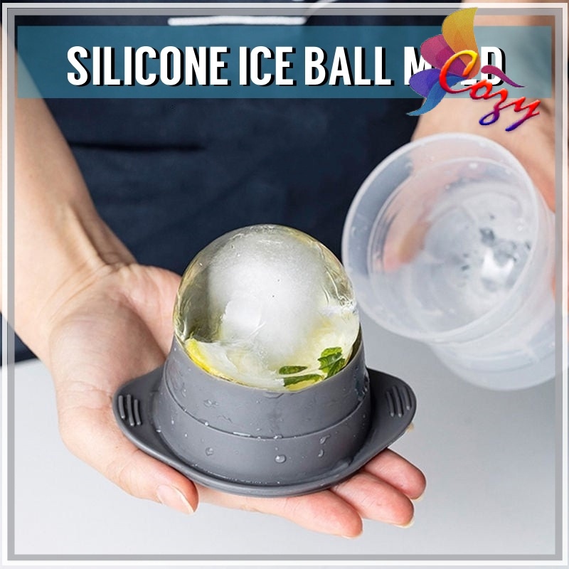 Silicone Ice Ball Mold Silicone Spherical Ice Cube Mould Creative Round Tray Ice Ball Maker Maker Ice Box Party Bar