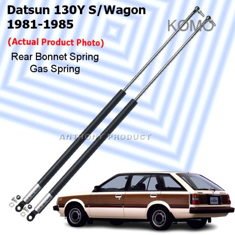 Nissan Sunny B11 Datsun 130Y Station WAGON Rear Gas Spring Boot Lifter Damper (2pcs)