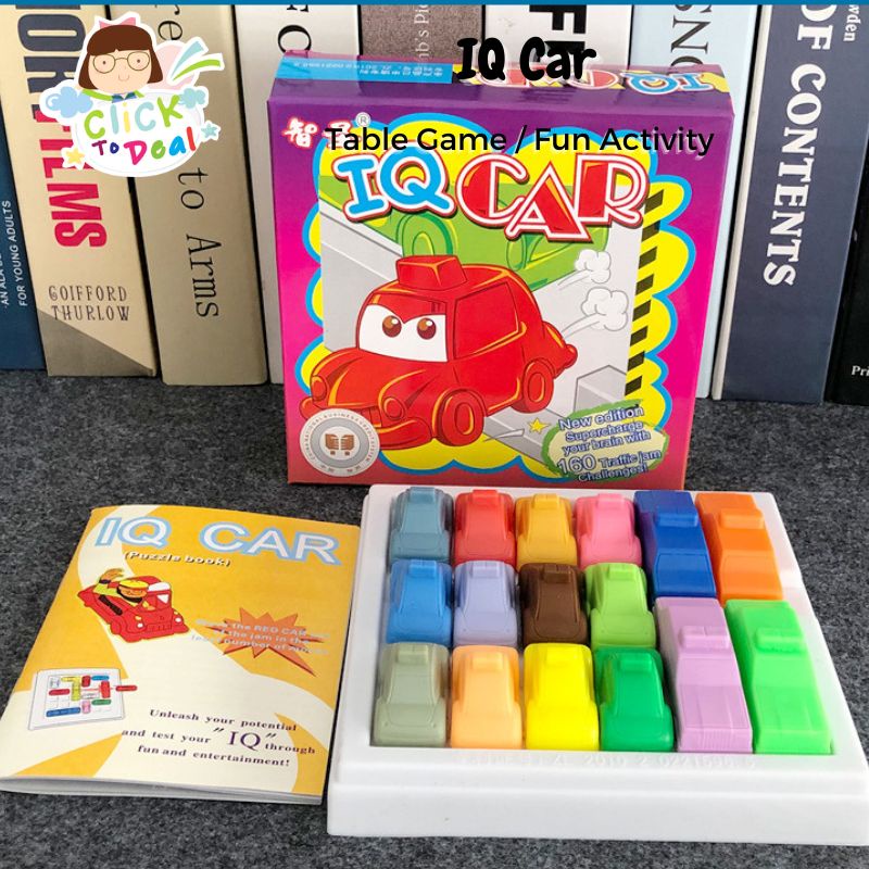 IQ car 160 level to complete Mission Early Learning Rescue Red Car Intelligence brain Game resolve traffic jam challege