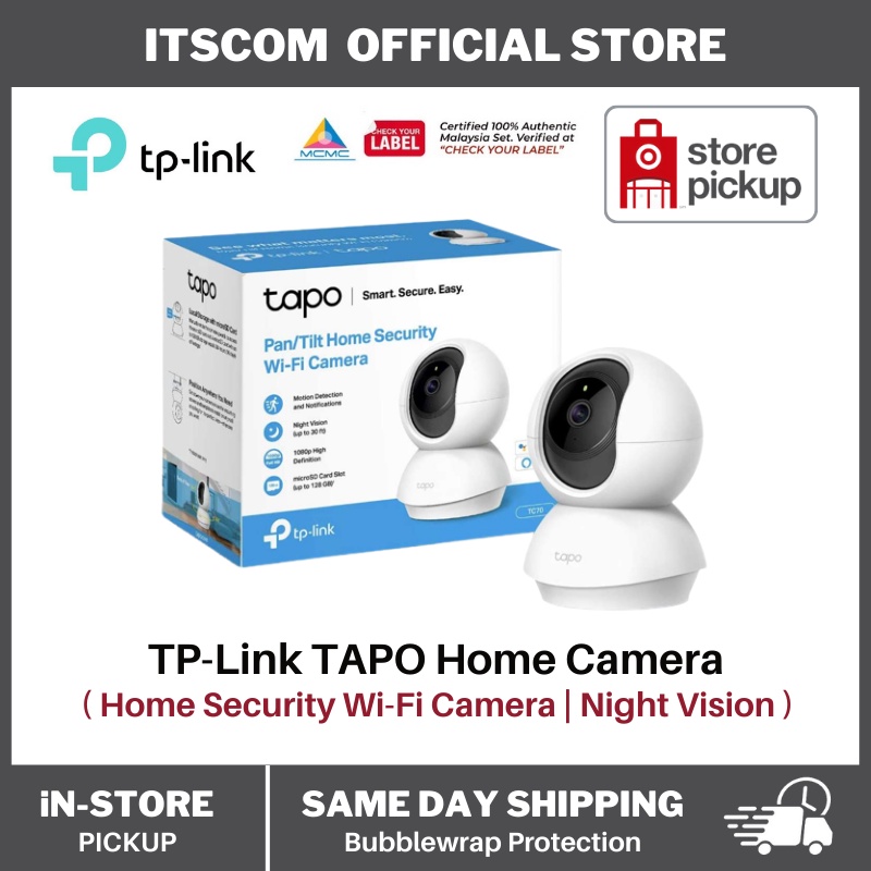 Tp-link TPL TAPO TC60 Security Camera White