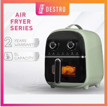 Destro Air Fryer Multi-function 6L Large-capacity Air Fried Electric Fries Oven Swiss Thomas