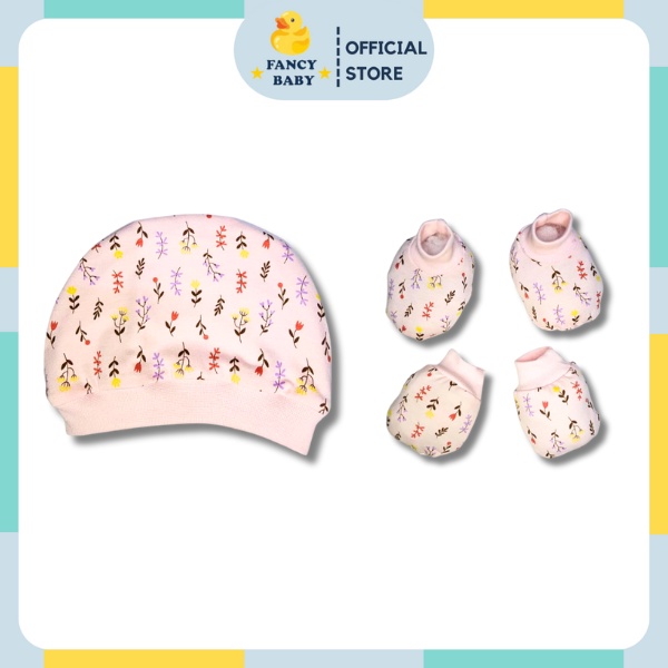 Newborn Baby Mittens & Booties Set Baby Mittens & Footwear Baby Bonnet Baby Hat Bayi Sarung Tangan Kaki dan Baby Topi