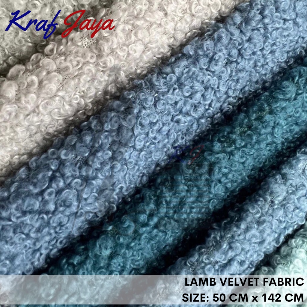 [NEW] 2023 Lamb Wool Fabric➖Lamb Velvet Fabric➖Wool Fabric➖Buluh Fabric➖Fluffy Fabric➖Trendy Fabric