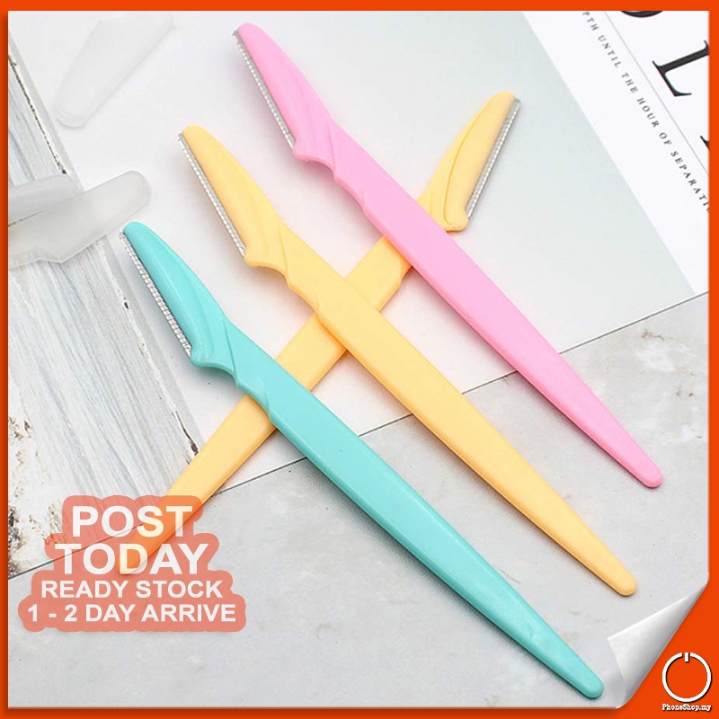Ultra Thin Stainless Steel Blade Eyebrow Trimmer Face Hair Shaver Makeup Beauty Tools Pencukur Kening 修眉刀