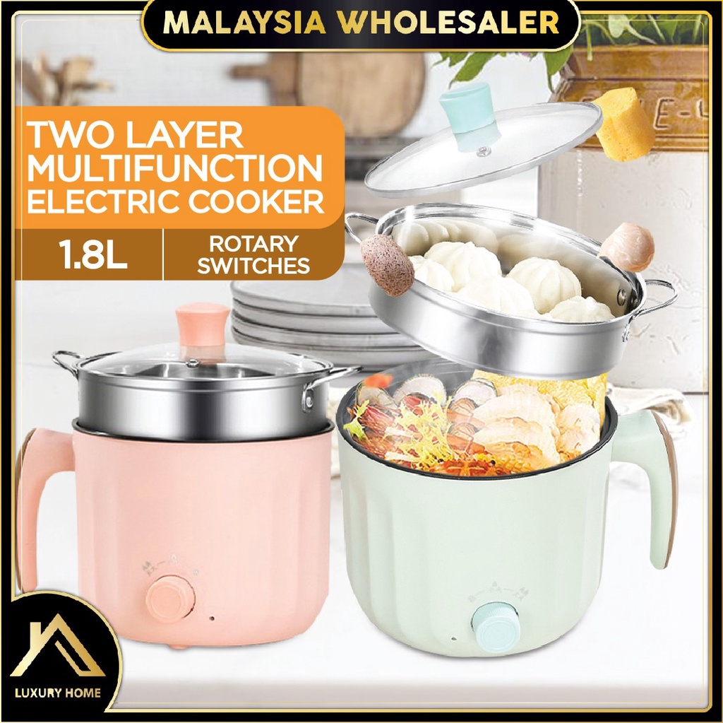 Multifunction Cooker Electric Pot Periuk Nasi Elektrik Periuk Multi Cooker Electric Cooker Hot Pot