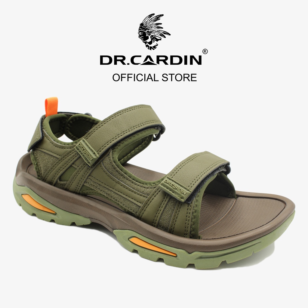 Dr Cardin Faux Leather Cum Fabric Men Chunky Sport Sandal D-HOL-7951