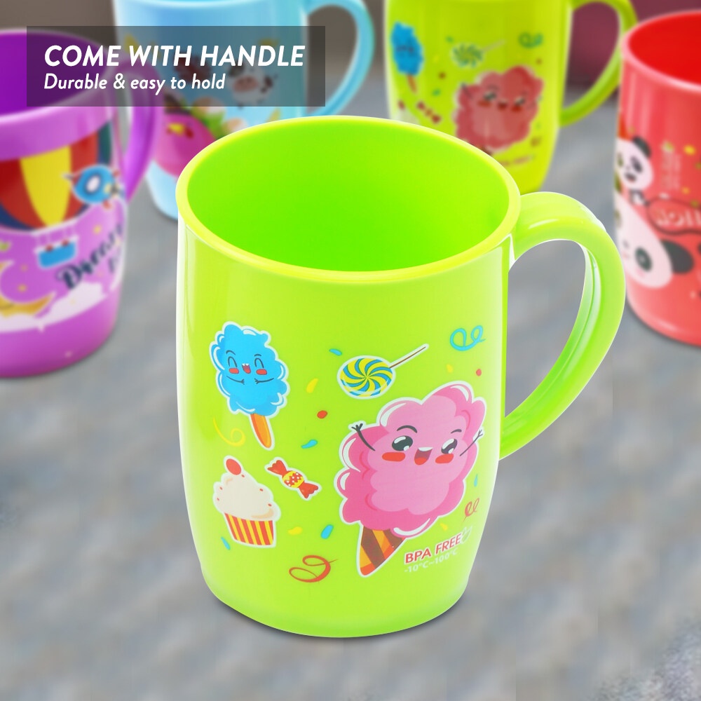 1pc Kids Tumbler With Handle