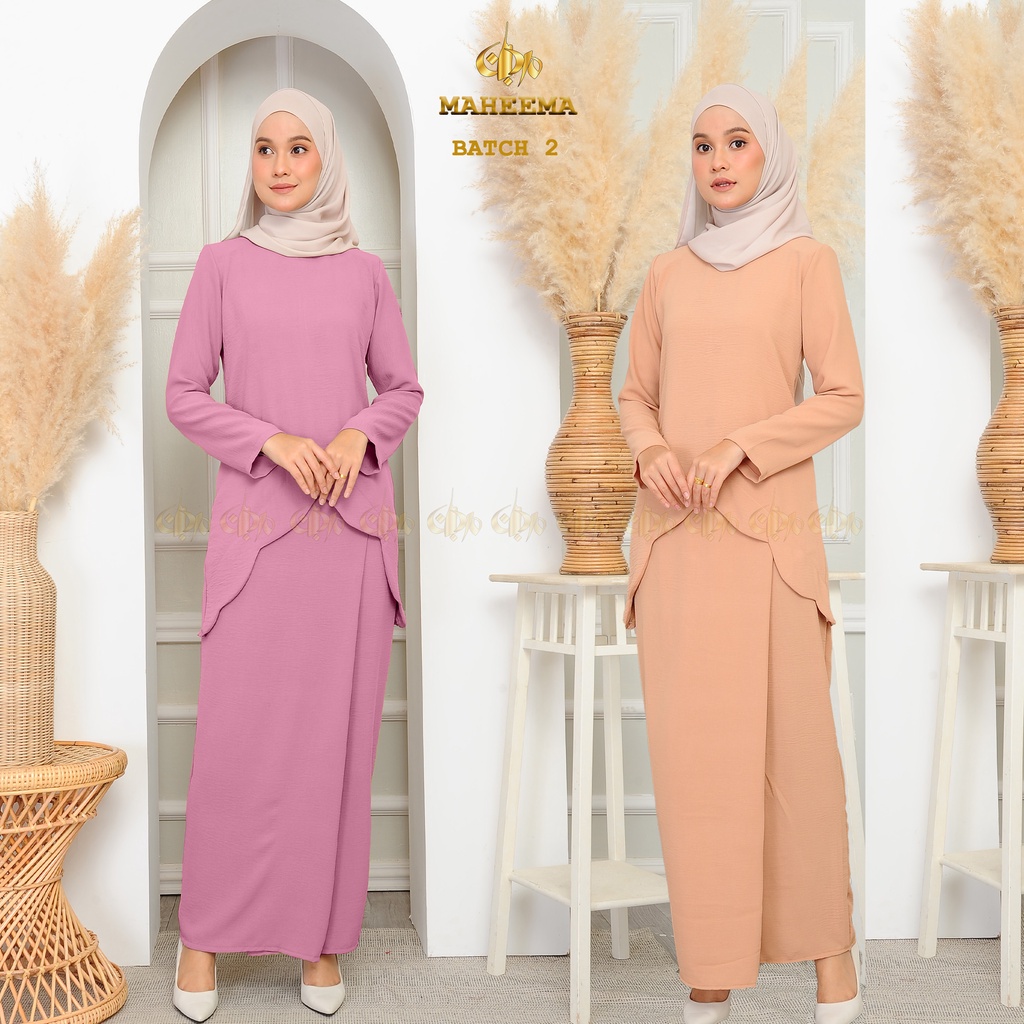 BAJU KURUNG MAHEEMA PASTEL VIRAL BATCH 2 BY MARJAN MC128