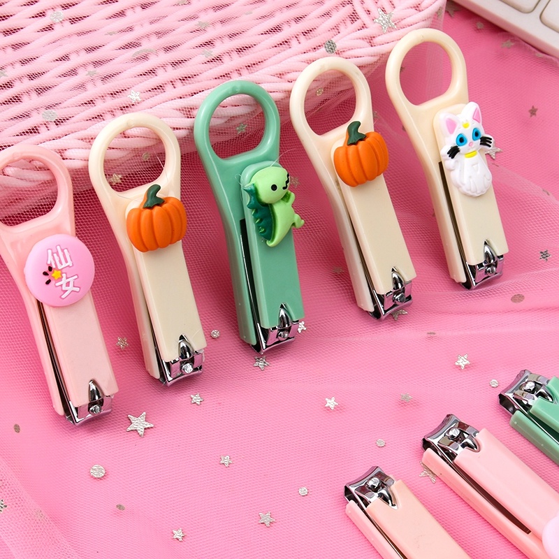 Mini Cute Cartoon Nail Clipper Stainless Steel Nails Cutter Manicure Pedicure Beauty Grooming Tool Doorgift Gift Goodies