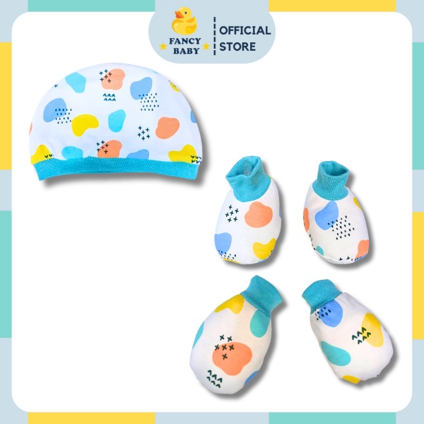 Newborn Baby Mittens & Booties Set Baby Mittens & Footwear Baby Bonnet Baby Hat Bayi Sarung Tangan Kaki dan Baby Topi