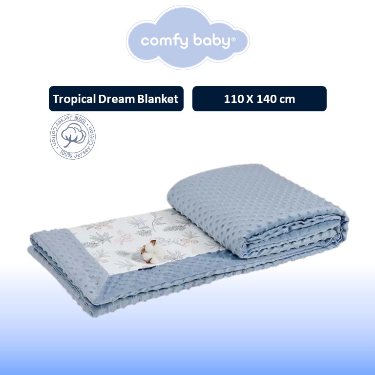 Comfy Baby Tropical Dream Dou Dou Blanket (110 x 140cm)