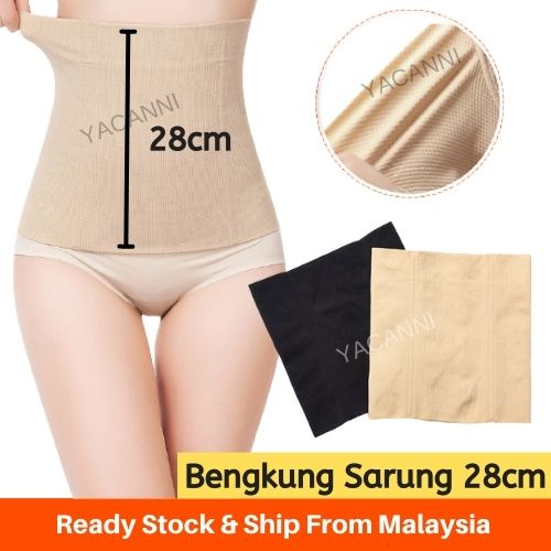 Bengkung Sarung Viral High Elastic Waist Trainer Shaper Girdle Shapewear Corset Korset Pantang Lepas Salin