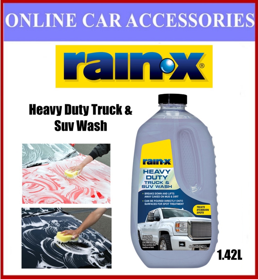 Rain-X Heavy Duty Truck & Suv Car Wash Shampoo 1.42L Rain X