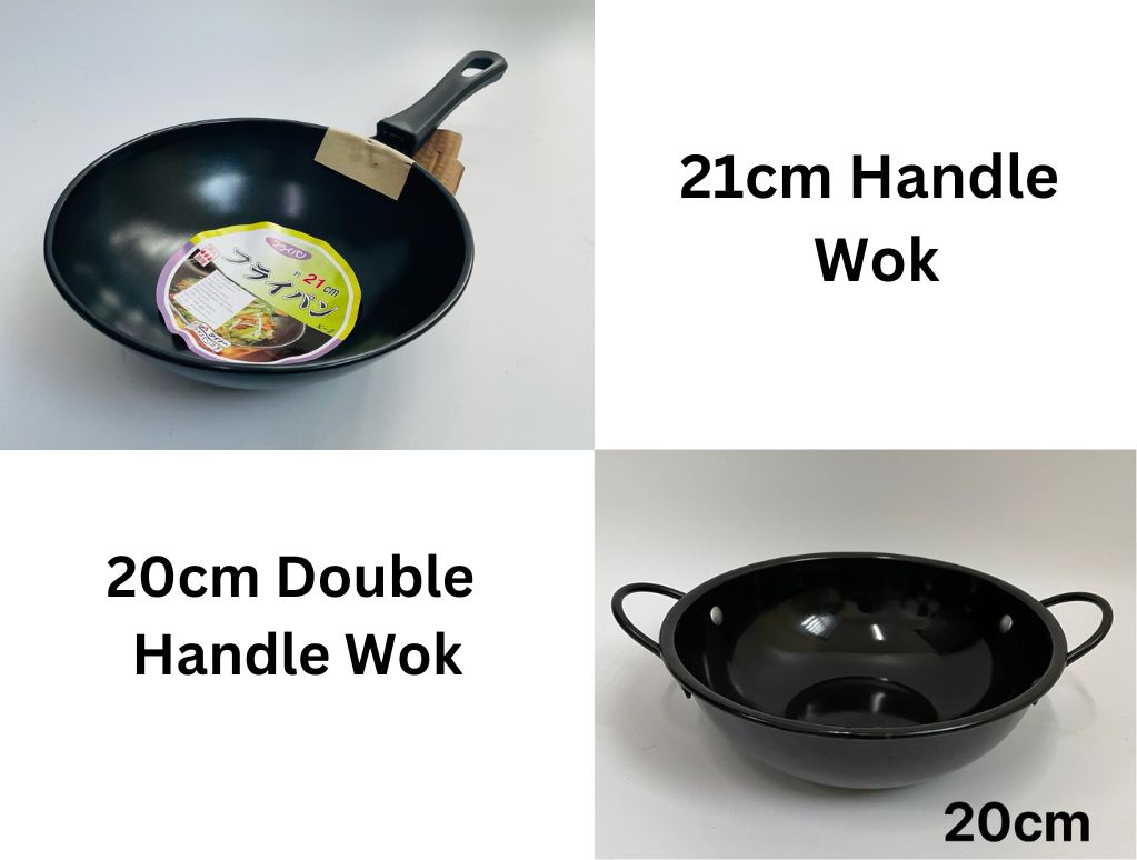 Non stick stir fry wok pan 20/21cm