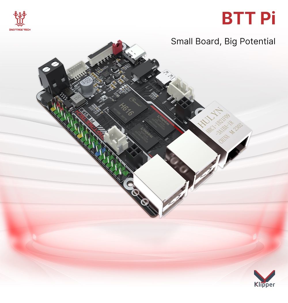 Bigtreetech pi v1.2 for raspberrypi 3d printer