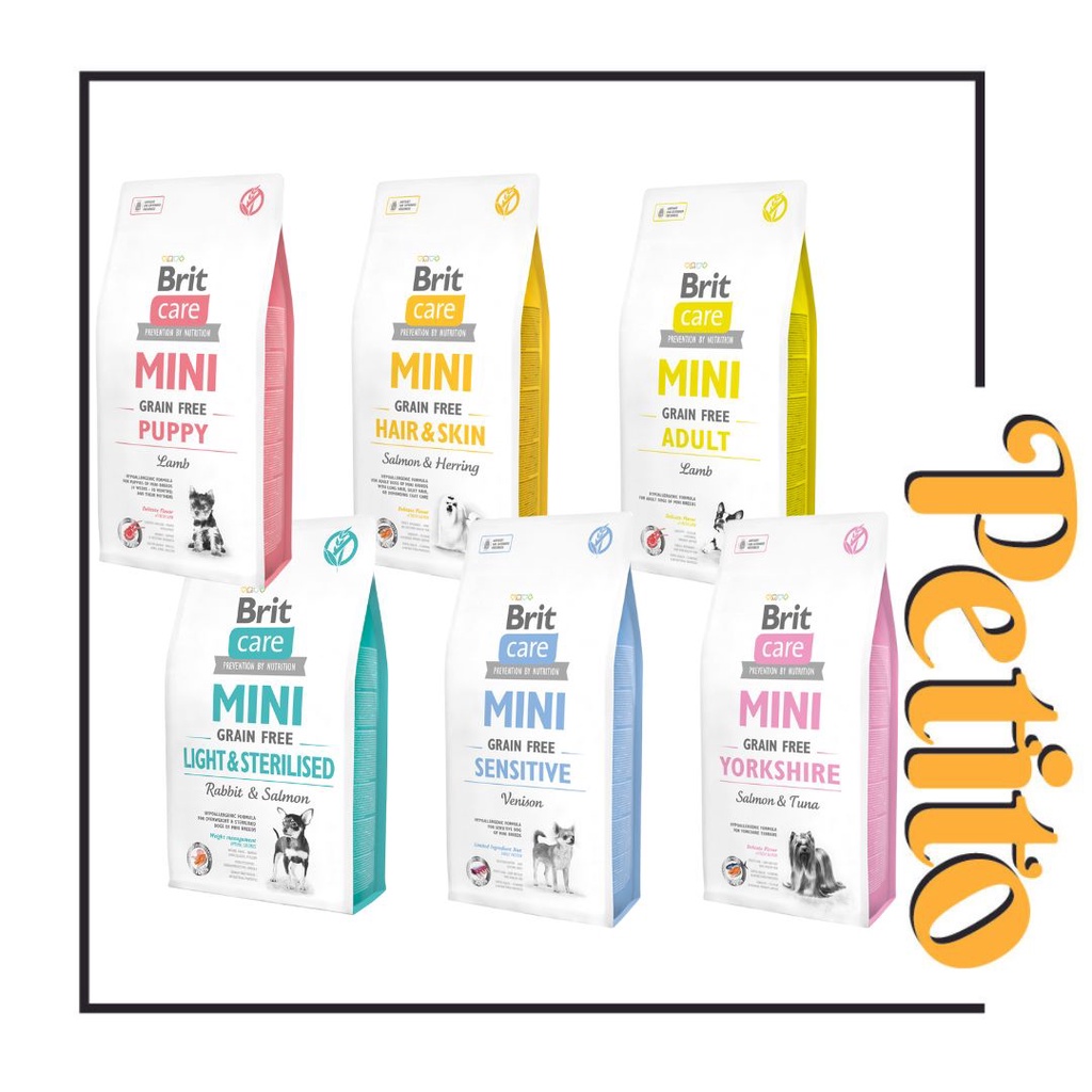Brit Care Grain Free Mini Series Dog Food 7KG