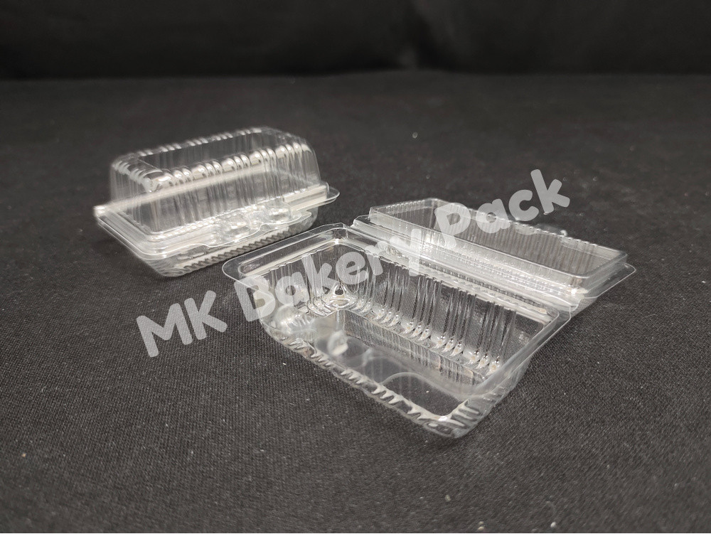 BENXON OPS H100 Kuih Container (100pcs±) / Bakery Clear Food Single Sushi Box / Bekas Makanan H100